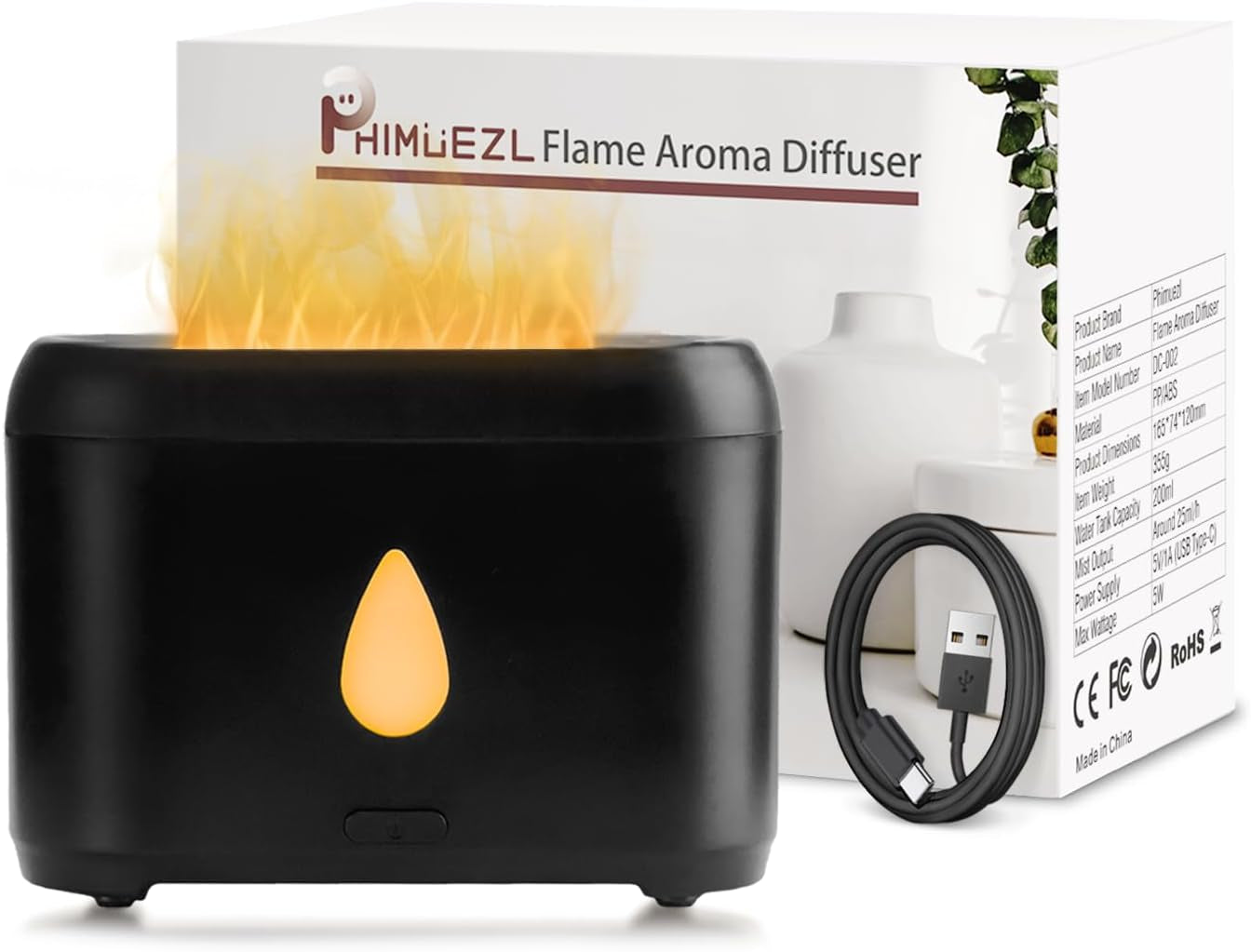 Essential oil diffuser with cool mist
