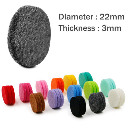 Replacement felt pads for essential oil diffuser